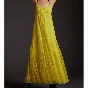Anthropologie Tulle dress.